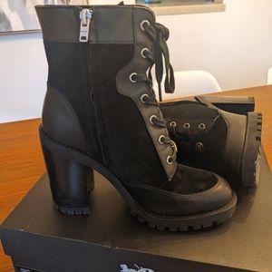 Coach army boots